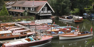 The Freebody boatyard at Hurley